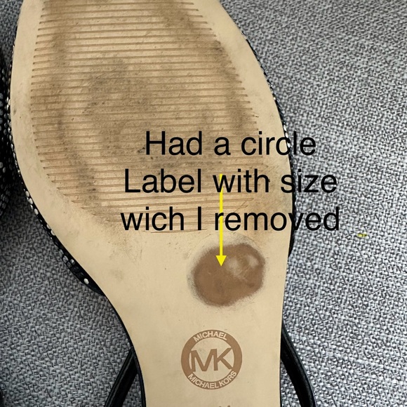 Michael Michael Kors strap Ciara Flats- size 9.5 - Picture 9 of 17